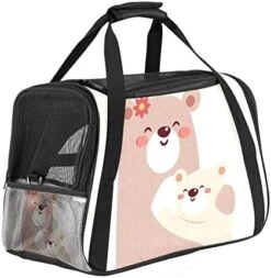 Pet Carrier Lobster Lemon Sea Food Pattern Soft-Sided Pet Travel Carriers For Cats,Dogs Puppy Comfort Portable Foldable Pet Bag Airline Approved -Purritos Shop 41fL1Ojv6tL. AC