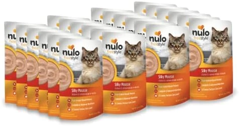 Nulo Freestyle Wet Cat Food 24 Pack Mousse, Smooth As Silk Texture With High Animal-Based Protein For Complete And Balanced Nutrition Your Kitten To Senior Cat Will Crave 8 Nulo Freestyle Wet Cat Food 24 Pack Mousse, Smooth As Silk Texture With High Animal-Based Protein For Complete And Balanced Nutrition Your Kitten To Senior Cat Will Crave - Image 6