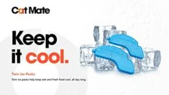 Cat Mate C500 Automatic Feeder And Closer Pets 4-Way Locking Cat Flap W/Door Liner - New Pet Bundle -Purritos Shop 41hyvdZSaGL