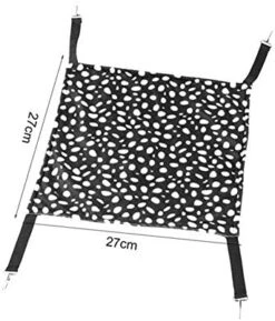 YangYan 1pcs Cat Bed Hammock Warm House Soft Ferret Rest House Fur Hanging Cat Cage Soft Pets Supplies (Color : C) -Purritos Shop 41kgcvBlmIL. AC