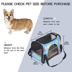 Pet Carrier Hello Summer Cute Food Ice Cream Pineapple Soft-Sided Pet Travel Carriers For Cats,Dogs Puppy Comfort Portable Foldable Pet Bag Airline Approved
