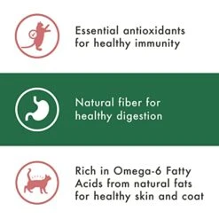 NUTRO WHOLESOME ESSENTIALS Adult Natural Dry Cat Food Salmon & Brown Rice Recipe, 14 Lb. Bag -Purritos Shop 41lkzUauRSL