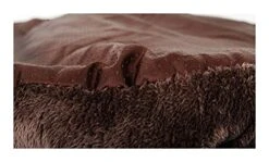 YangYan Soft Pet Bed Cats Dogs Bed House Winter Warm Sleeping Cats Nest Plush Puppy Cushion Mat Portable Pet Cat Supplies Bed For Cats (Color : Brown, Size : 50x40cm) -Purritos Shop 41mZkaJ7LfL