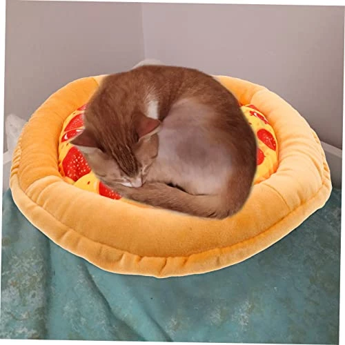 Balacoo Cat Beds 5pcs Cat Nest Pet Mats Cushion Winter Pet Warm Mat Indoor Playset Soft Mattresses Bed Warmer Pad Small Cat Cage Cat Hut Kitten Bed Warm Pad Cloth Round 4 Balacoo Cat Beds 5pcs Cat Nest Pet Mats Cushion Winter Pet Warm Mat Indoor Playset Soft Mattresses Bed Warmer Pad Small Cat Cage Cat Hut Kitten Bed Warm Pad Cloth Round - Image 2