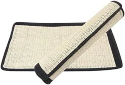 GAMIRA Pet Nest Cats Scratching Post Toys Cat Tree Cat Climbing Frame Pet Cat Scratch Sisal Mat Sofa Claw Protector For Furniture Leg Guard (Size : L (40.5x30cm)) -Purritos Shop 41ozo8YKdxL. AC