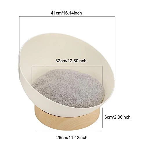 GLOGLOW Cat Nest, Comfortable Pet Open Nest Sleeping Bed Suitable For Cat Small Dog Four Seasons Usage(Pet House) Beds 4 GLOGLOW Cat Nest, Comfortable Pet Open Nest Sleeping Bed Suitable For Cat Small Dog Four Seasons Usage(Pet House) Beds - Image 2