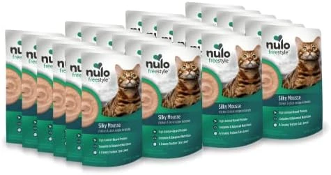 Nulo Freestyle Wet Cat Food 24 Pack Mousse, Smooth As Silk Texture With High Animal-Based Protein For Complete And Balanced Nutrition Your Kitten To Senior Cat Will Crave 7 Nulo Freestyle Wet Cat Food 24 Pack Mousse, Smooth As Silk Texture With High Animal-Based Protein For Complete And Balanced Nutrition Your Kitten To Senior Cat Will Crave - Image 5
