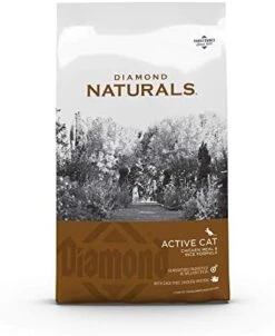 Diamond Naturals Premium Real Meat Recipe Dry Indoor Cat Food With Protein From Cage-Free Chicken, Antioxidants, Probiotics To Support Healthy Immune And Digestive Systems 18lb -Purritos Shop 41sZfsIZa2L. AC