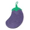 Cat Scratch Pad Cat Scratchers Handmade Scratch Board With Hanging Rope Home Decor Cat Scratcher Mat Cute Food Shaped Cats Scratching Playing (Color : Eggplant) -Purritos Shop 41x5xbbFyTL