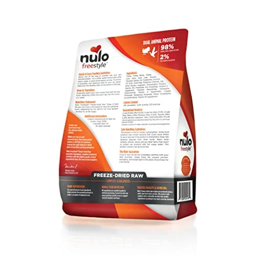 Nulo Freestyle Freeze-Dried Raw, Ultra-Rich Grain-Free Dry Cat Food For All Breeds And Life Stages With BC30 Probiotic For Digestive And Immune Health 4 Nulo Freestyle Freeze-Dried Raw, Ultra-Rich Grain-Free Dry Cat Food For All Breeds And Life Stages With BC30 Probiotic For Digestive And Immune Health - Image 2