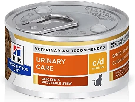 Hill's Prescription Diet C/d Multicare Urinary Care With Chicken Wet Cat Food, Veterinary Diet, 5.5 Oz. Cans, 24-Pack 11 Hill's Prescription Diet C/d Multicare Urinary Care With Chicken Wet Cat Food, Veterinary Diet, 5.5 Oz. Cans, 24-Pack - Image 9