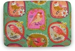 Nufar Exotic Parrot Cockatoo Print Gift For Birds Lovers Door Mats,Personalized Pet Decor Door Mats,Bird Lover Gift,Food Bowl Rug,Friends Doormat,Home Decor,Welcome Mat,Front Door Mat 30x17 Inch -Purritos Shop 510qlQWoWzL. AC