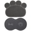 Silicone Placemats Cat Feeding Mat - 2pcs Cat Litter Mat Dog Bowl Mat Paw Shape Pet Feeding Mat Dog Dish Mat Anti- Water Bowl Placemat For Floor Puppy Dog Food 1 Silicone Placemats Cat Feeding Mat - 2pcs Cat Litter Mat Dog Bowl Mat Paw Shape Pet Feeding Mat Dog Dish Mat Anti- Water Bowl Placemat For Floor Puppy Dog Food -Purritos Shop 514i8wM1jRL