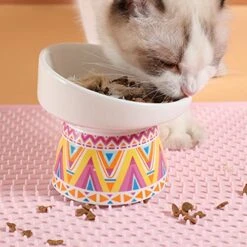 1pc Pink Water, Cushion Food For Mat- Trapper Mat Easy Non-Slip Silicone Pad Car To Tray Washable Cats And Water Litter Dog Placemat Floors Feeding Mats Cat Clean Rug -Purritos Shop 514mZpQNQmL