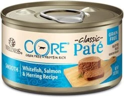 Wellness CORE Grain-Free Wet Cat Food, Natural Canned Food For Cats, Made With Real Meat (Chicken, Turkey & Chicken Liver Pate, 3 Oz Cans, Pack Of 12) -Purritos Shop 514y FjY67L. AC