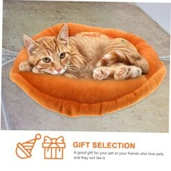 Plushes 4pcs Cat Nest Toys Cat Shelter Outdoor Large+Outdoor+mat Pizza Pet Mat Cozy Food Dog Cat Bed Kitten Bed Cat Supplies Indoor Cat Kennel Kitten Cage Cloth Round -Purritos Shop 514yWGO7ZjL