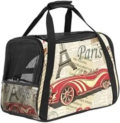 Pet Carrier Shrimp Pattern Sea Food Soft-Sided Pet Travel Carriers For Cats,Dogs Puppy Comfort Portable Foldable Pet Bag Airline Approved 24 Pet Carrier Shrimp Pattern Sea Food Soft-Sided Pet Travel Carriers For Cats,Dogs Puppy Comfort Portable Foldable Pet Bag Airline Approved -Purritos Shop 515FhBMlm1S. AC