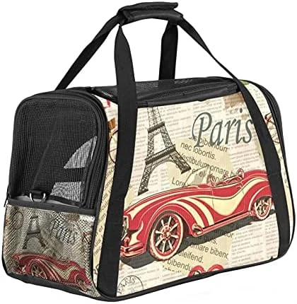 Pet Carrier Shrimp Pattern Sea Food Soft-Sided Pet Travel Carriers For Cats,Dogs Puppy Comfort Portable Foldable Pet Bag Airline Approved 11 Pet Carrier Shrimp Pattern Sea Food Soft-Sided Pet Travel Carriers For Cats,Dogs Puppy Comfort Portable Foldable Pet Bag Airline Approved - Image 10