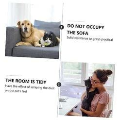 POPETPOP Cat Litter Mat 1pc Pet Cat Litter Mat Large Heating Pad Litter Pad Dog Food Feeding Mat PVC Chocolate Feeder Four Seasons Cat Sleeping Pad -Purritos Shop 5168IOahy4L