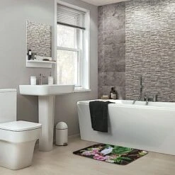 Nufar Exotic Parrot Cockatoo Print Gift For Birds Lovers Door Mats,Personalized Pet Decor Door Mats,Bird Lover Gift,Food Bowl Rug,Friends Doormat,Home Decor,Welcome Mat,Front Door Mat 30x17 Inch -Purritos Shop 516csEBVDKL