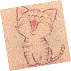 Litter Bix X Non- Soft-Touch Kitten - Dog Food Khaki Sleeping Easy Tray Mats Litter Cm Clean Mat Cat Water Bowl Catcher PVC Pet Mesh Four Supplies Pattern -Touch Comfort For Cat Litter -Purritos Shop 516x4YL90vL