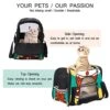 Pet Carrier Japanese Food Takoyaki Octopus Illustration Soft-Sided Pet Travel Carriers For Cats,Dogs Puppy Comfort Portable Foldable Pet Bag Airline Approved