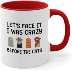 Bubble Hugs Cat Owner 2Tone Pink Mug 11oz - Dedicated Feline - Cat Women Fun Cat Parents Stuff Lady Paws Pet Dad Gifts -Purritos Shop 517Zm r 1ZL. AC