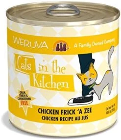 Weruva Cats In The Kitchen, Kitchen Cuties Variety Pack, Wet Cat Food, 3.2oz Can (Pack Of 12) -Purritos Shop 517otbjIuZL. AC