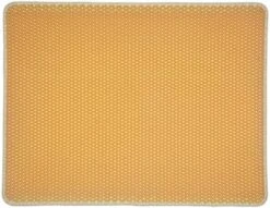 Zhengtufuzhuang Double Dog Litter Mat EVA Dog And Cat Pet Mat Ribbon + Velcro Edge Portable (Color : Black) -Purritos Shop 518bmaVVEgL. AC