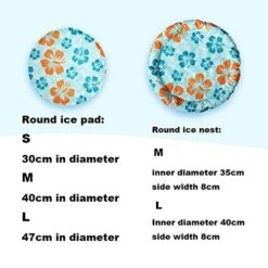 Yliping Cat Dog Ice Pad Summer Cat Litter Mat Water Bed Dog Mat Cooling Summer Waterproof (Size : A(S)) -Purritos Shop 51A2tDzVohL