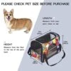 Pet Carrier American Delicious Fat Food Pattern Soft-Sided Pet Travel Carriers For Cats,Dogs Puppy Comfort Portable Foldable Pet Bag Airline Approved -Purritos Shop 51CXtggxn2L