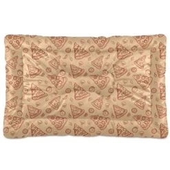 Food Pizza Dog Bed Cat Bed Soft Comfortable Pet Bed Non-Slip Calming Kennel Pad For Small Medium Large Dogs Cats 2116503