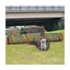 GENERIC 6 In 1/3 In 1 Outdoor Cat House, Cat Tent With Cat Tunnel, Indoor And Outdoor, Cat Enclosure, Portable Pet Enclosure For Cats, Outdoor Cat Enclosure Large For Multiple Cats (S(3in1)) -Purritos Shop 51FFmnwG92L