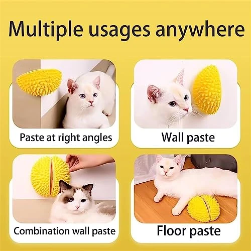 Durian-Shaped Cat Scratcher,Durian Multifunctional Toys,Cat Durian Shell Durian,Massaging And Removing Floating Hair Cat Dog Mint Toys (Green) 5 Durian-Shaped Cat Scratcher,Durian Multifunctional Toys,Cat Durian Shell Durian,Massaging And Removing Floating Hair Cat Dog Mint Toys (Green) - Image 3