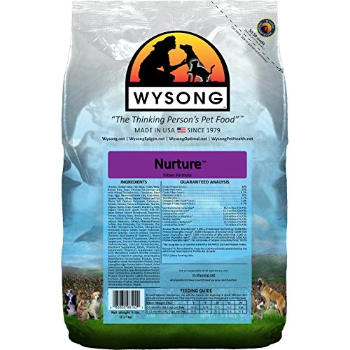 Wysong Nurture Kitten Formula Dry Kitten Food - 5 Pound Bag 3 Wysong Nurture Kitten Formula Dry Kitten Food - 5 Pound Bag
