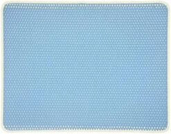 Zhengtufuzhuang Double Dog Litter Mat EVA Dog And Cat Pet Mat Ribbon + Velcro Edge Portable (Color : Black) -Purritos Shop 51HZxan5IdL. AC