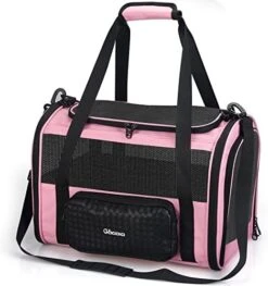 Pet Carrier TSA Airline Approved For Cat,Foldable Soft Edge Pet Travel Carrier Removable For Medium Small Cats And Dog 20lbs With Adequate Ventilation,5 Mesh Windows,2 Entrances,1 Dormer, 1Storage Bag 15 Pet Carrier TSA Airline Approved For Cat,Foldable Soft Edge Pet Travel Carrier Removable For Medium Small Cats And Dog 20lbs With Adequate Ventilation,5 Mesh Windows,2 Entrances,1 Dormer, 1Storage Bag -Purritos Shop 51HxC2NciqL. AC