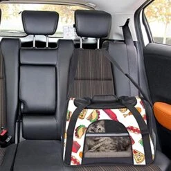 Pet Carrier Food Set Soft-Sided Pet Travel Carriers For Cats,Dogs Puppy Comfort Portable Foldable Pet Bag Airline Approved -Purritos Shop 51IOHV5vyMS
