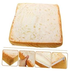 Ibasenice Cat Cushion Dog Bed Indoor Couch Sleeping Pad Indoor Chair Cushions Cat Beds Pet Warm Bed Cooling Mat For Cats Cat Sleeping Cushion Supple Bread Pillow Household Chair Cushion Food -Purritos Shop 51NNB2AMqmL