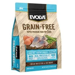 Evolve Grain Free Ocean Whitefish And Egg Cat Food