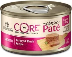 Wellness CORE Grain-Free Wet Cat Food, Natural Canned Food For Cats, Made With Real Meat (Chicken, Turkey & Chicken Liver Pate, 3 Oz Cans, Pack Of 12) -Purritos Shop 51Q49m SuLL. AC