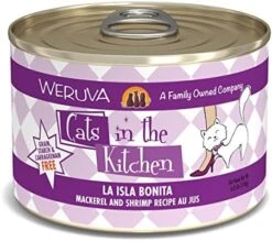 Weruva Cats In The Kitchen, Kitchen Cuties Variety Pack, Wet Cat Food, 3.2oz Can (Pack Of 12) -Purritos Shop 51R Xp9DnCL. AC