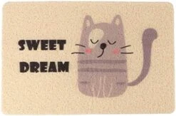 Indestructible Dog Bed Large Cat Litter Mat Anti-Spill Pets Fedding Mat Non-Slip Cat Litter Mat Washable Pet Cushion Kitten Litter Mat Large Heating Pad Large Heating Pad -Purritos Shop 51RMvhroc1L. AC