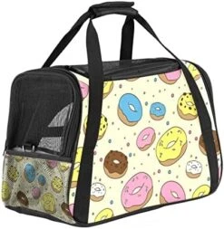 Pet Carrier American Delicious Fat Food Pattern Soft-Sided Pet Travel Carriers For Cats,Dogs Puppy Comfort Portable Foldable Pet Bag Airline Approved 25 Pet Carrier American Delicious Fat Food Pattern Soft-Sided Pet Travel Carriers For Cats,Dogs Puppy Comfort Portable Foldable Pet Bag Airline Approved -Purritos Shop 51SB0QpL25L. AC