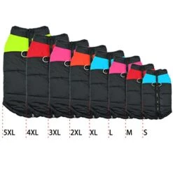 Dog Clothes For Small Dogs Winter Puppy Chihuahua Pet Dog Clothes Waterproof Medium Large Dog Coat Jacket Ropa Para Perros S-5XL Green 5XL -Purritos Shop 51TDPjT1JrL