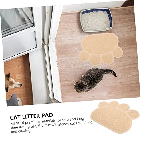 Litter Mat Bowl Shaped Accessory Water Puppies Tray Under Dogs Litter Use Feeding Non- Training Mat Kitten Place Food Daily Paw Indoor Cushion Home Cat For Pet Blanket Pad 4pcs And 4 Litter Mat Bowl Shaped Accessory Water Puppies Tray Under Dogs Litter Use Feeding Non- Training Mat Kitten Place Food Daily Paw Indoor Cushion Home Cat For Pet Blanket Pad 4pcs And - Image 2