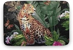 Nufar Exotic Parrot Cockatoo Print Gift For Birds Lovers Door Mats,Personalized Pet Decor Door Mats,Bird Lover Gift,Food Bowl Rug,Friends Doormat,Home Decor,Welcome Mat,Front Door Mat 30x17 Inch -Purritos Shop 51XVzxeKSiL. AC