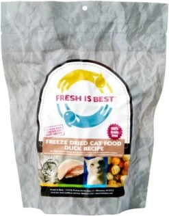 Fresh Is Best - Freeze Dried Raw Cat Food - Pork, 8 Ounces -Purritos Shop 51ZnjpMYK7L. AC