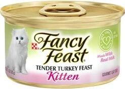 Purina Fancy Feast Pate Wet Kitten Food, Tender Turkey Feast - (24) 3 Oz. Cans 17 Purina Fancy Feast Pate Wet Kitten Food, Tender Turkey Feast - (24) 3 Oz. Cans -Purritos Shop 51a3e3Wr ZL. AC
