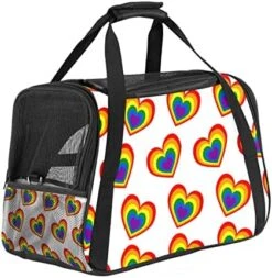 Pet Carrier Fast Food French Fries Potato Chips Soft-Sided Pet Travel Carriers For Cats,Dogs Puppy Comfort Portable Foldable Pet Bag Airline Approved -Purritos Shop 51aLpLKuwTL. AC